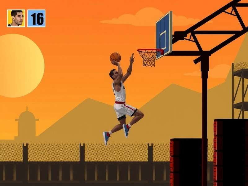 Slum Dunk Icon Gameplay Screenshot